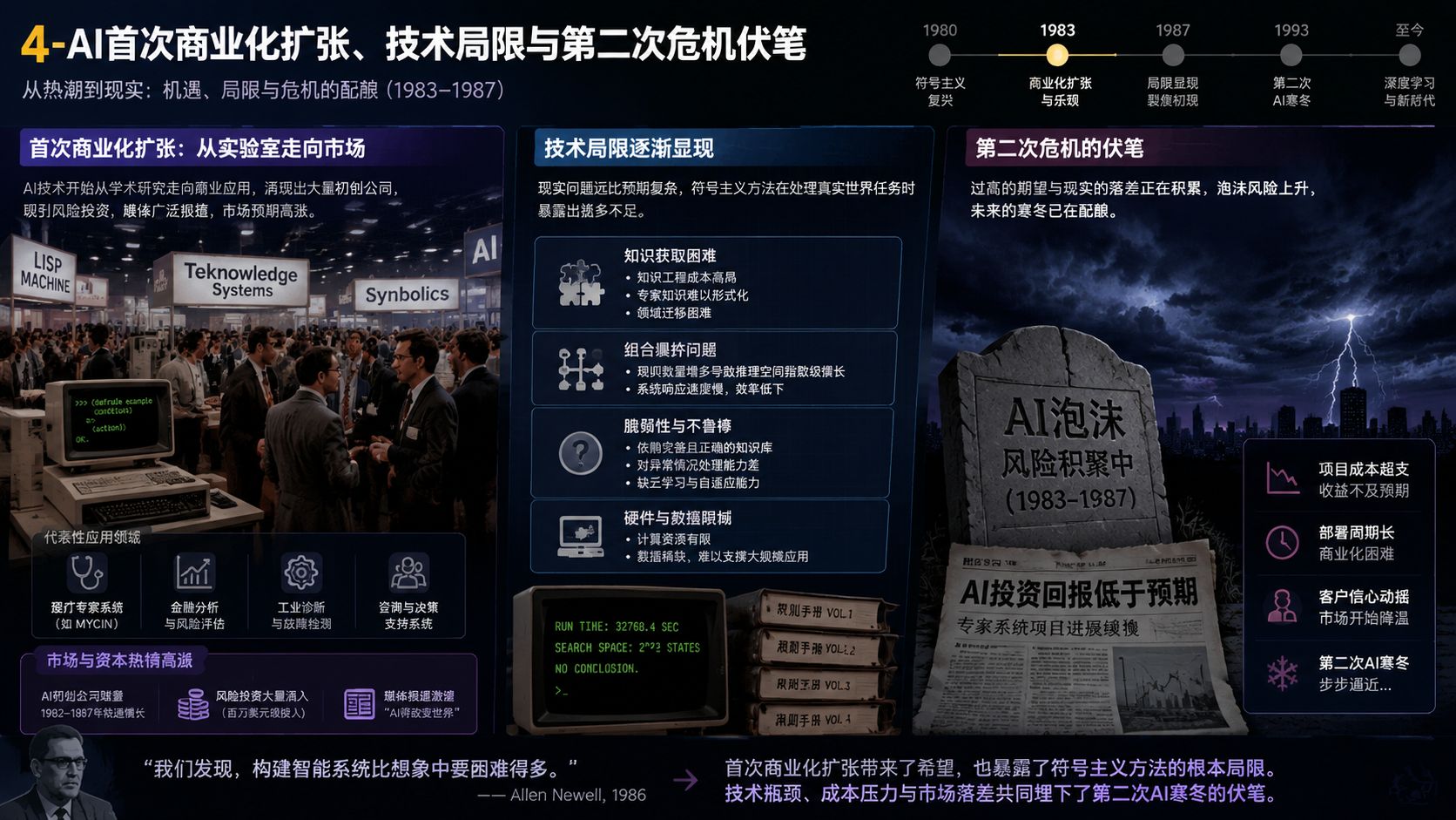 AI史论4-AI首次商业化扩张、技术局限与第二次危机伏笔
